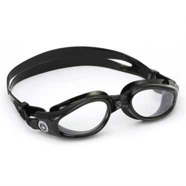 Aqua Sphere Kaiman transparante lens zwembril zwart 