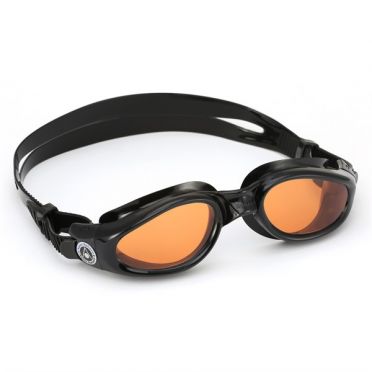 Aqua Sphere Kaiman oranje lens zwembril