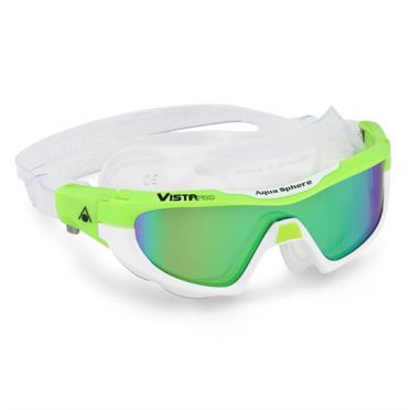 Aqua Sphere Vista Pro multilayer mirror lens zwembril groen/wit