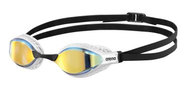 Arena Airspeed mirror zwembril geel/wit 