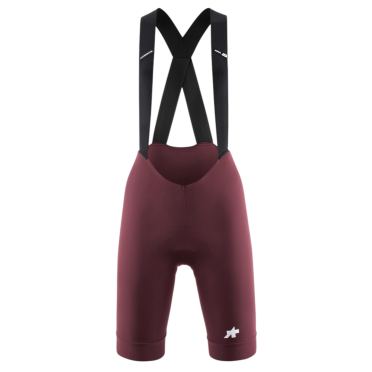 Assos UMA GT Bib Short S11 Burgundy Red dames 
