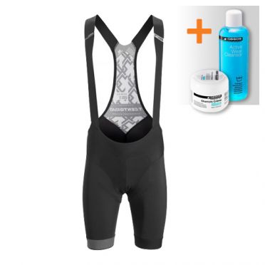 Assos Cento evo bibshort zwart heren