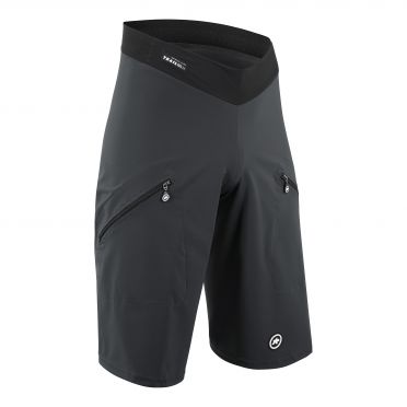 Assos Trail cargo T3 shorts fietsbroek grijs heren