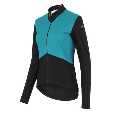 Assos UMA GTV spring/fall fietsjas C2 turqoise green dames 