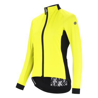 Assos Uma GT winter EVO fietsjack geel dames 