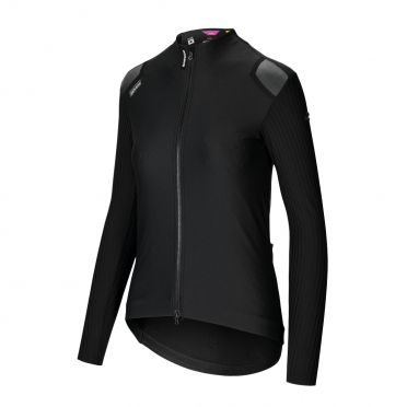 Assos Dyora RS spring fall cycling jacket zwart dames 