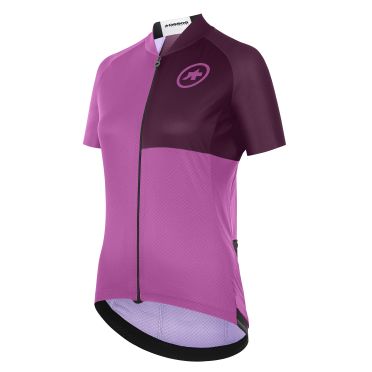 Assos UMA GT C2 EVO Stahlstern fietsshirt korte mouw roze dames 