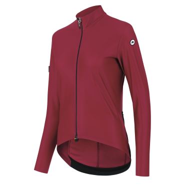 Assos Mille GT spring/fall fietsshirt C2 lange mouw bolgheri red dames 