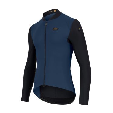 Assos Mille GTO C2 fietsshirt lange mouw blauw heren 