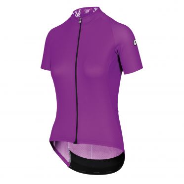 Assos Uma GT summer C2 fietsshirt SS paars dames 