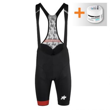 Assos T équipe evo bibshort red heren