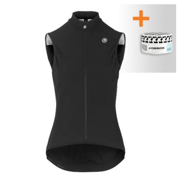 Assos Uma GT Spring fall Airblock vest zwart dames 