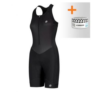 Assos UMA GT NS EVO bodysuit zwart dames