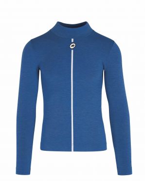 Assos Ultraz Skin Layer Winter LS ondershirt blauw heren 