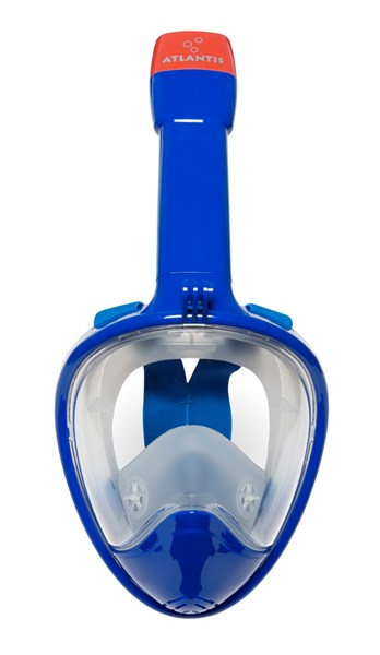 Atlantis 2.0 Full face snorkelmasker blauw