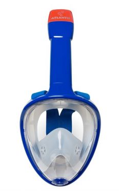 Atlantis Full face snorkelmasker blauw
