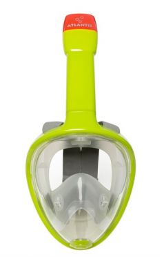 Atlantis Full face snorkelmasker groen