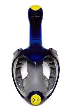 Atlantis TriTon Full face snorkelmasker blauw
