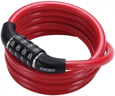 BBB Quickcode Fietsslot BBL-65 rood