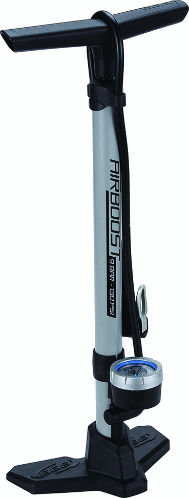 BBB AirBoost BFP-21 Voetpomp zilver