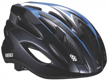 BBB Fietshelm Condor zwart/blauw 