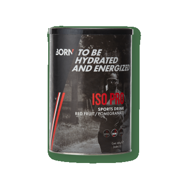 Born Iso Pro sports drink red fruit/pomegranate 400 gr.
