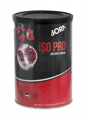 Born Iso Pro sports drink red fruit/pomegranate 400 gr.
