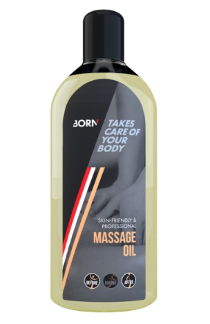 Born Massage Oil Body Care Tube 
