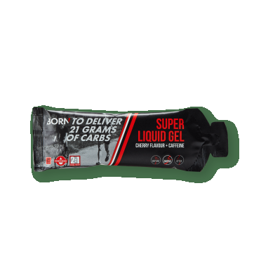 Born Super liquid gel Cherry 2:1 + Caffeine box 12 x 55 ml