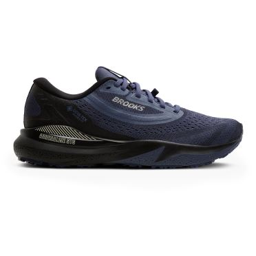 Brooks Adrenaline GTS 24 GTX hardloopschoenen Black/Nightshadow/Coconut dames 