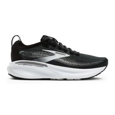 Brooks Adrenaline GTS 25 hardloopschoenen Black/Grey/White heren 