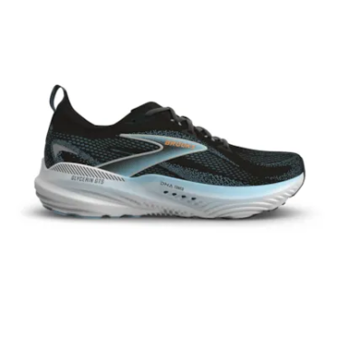 Brooks Glycerin GTS 22 hardloopschoenen Black/Atomizer/Blazing Orange heren 