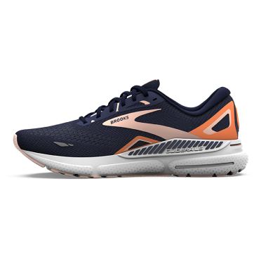 Brooks Adrenaline GTS 23 hardloopschoenen donkerblauw dames 