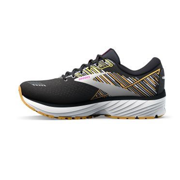 Brooks Defyance 12 hardloopschoenen zwart/paars dames 