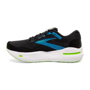 Brooks Ghost Max hardloopschoenen zwart/blauw heren 