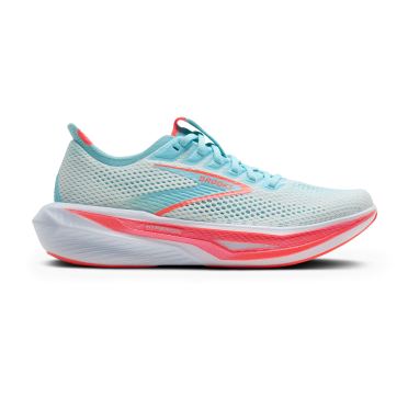 Brooks Hyperion 3 hardloopschoenen White/Pink Clay/Atomizer dames 