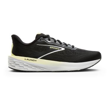 Brooks Launch 12 hardloopschoenen Black/Luminary/Oyster dames 