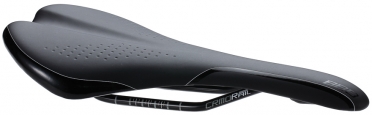 BBB Feather CrMo zadel BSD-66 zwart/wit