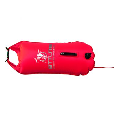 BTTLNS Saferswimmer zwemboei 28 liter Poseidon 1.0 rood
