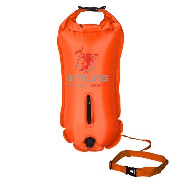 BTTLNS Saferswimmer zwemboei 28 liter Poseidon 1.0 oranje 