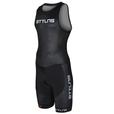 BTTLNS Gods ITU trisuit mouwloos zwart Nemesis 1.0