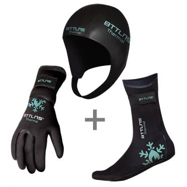 BTTLNS Neopreen thermal accessoires bundel mint