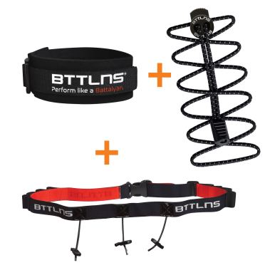 BTTLNS Triathlon accessoires voordeel pakket zwart 