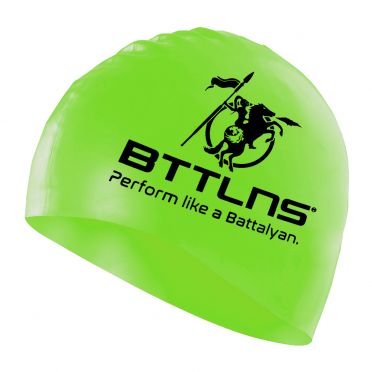 BTTLNS Siliconen badmuts neon-groen Absorber 2.0