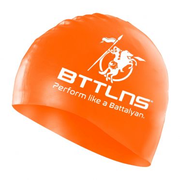 BTTLNS Siliconen badmuts oranje Absorber 2.0