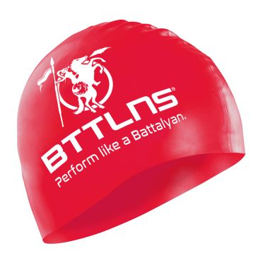 BTTLNS Siliconen badmuts rood Absorber 2.0