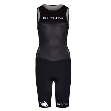 BTTLNS Goddess ITU trisuit mouwloos zwart Nemesis 1.0 