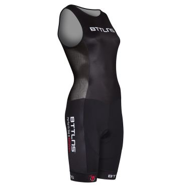 BTTLNS Nemesis 1.0 ITU trisuit mouwloos 2022 dames zwart 