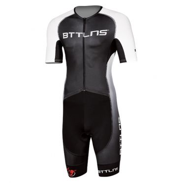 BTTLNS Typhon 2.0 trisuit korte mouwen zwart/wit heren
