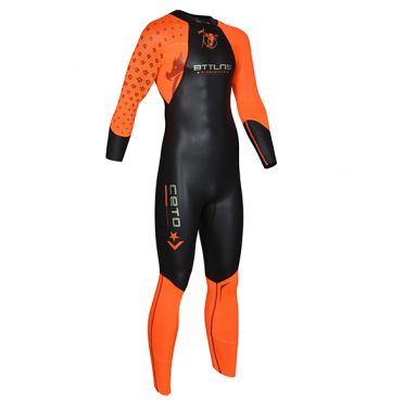 BTTLNS Ceto 1.0 lange mouw demo wetsuit heren maat XS 